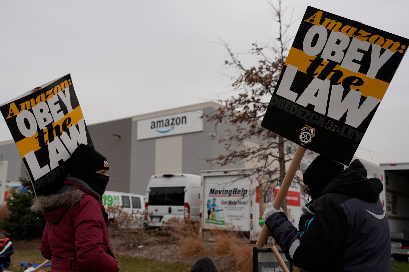 Amazon workers go on strike just in time for Christmas