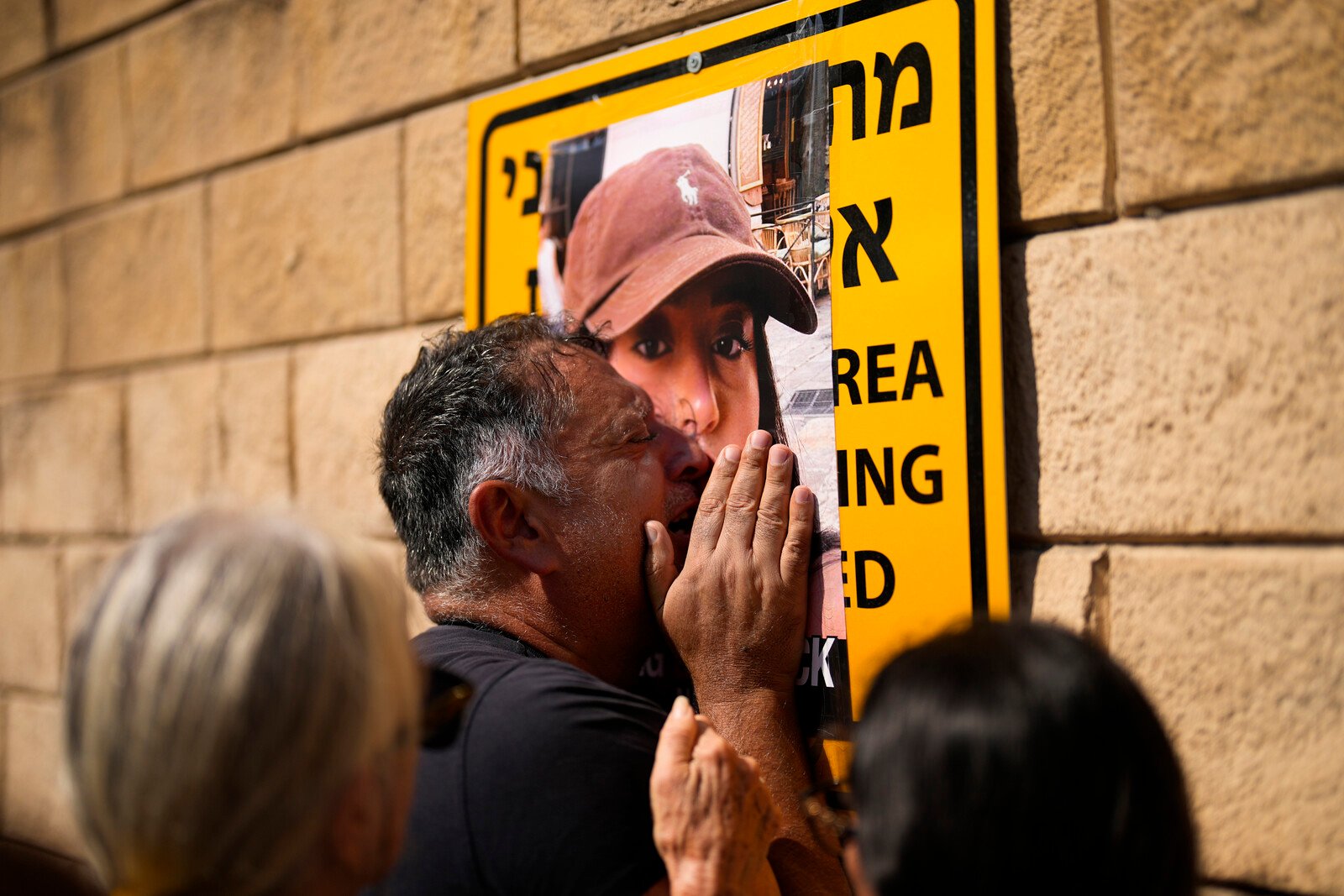 Protests after hostage video from Hamas