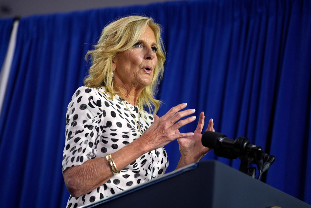 Jill Biden: Joe is the right man for the job