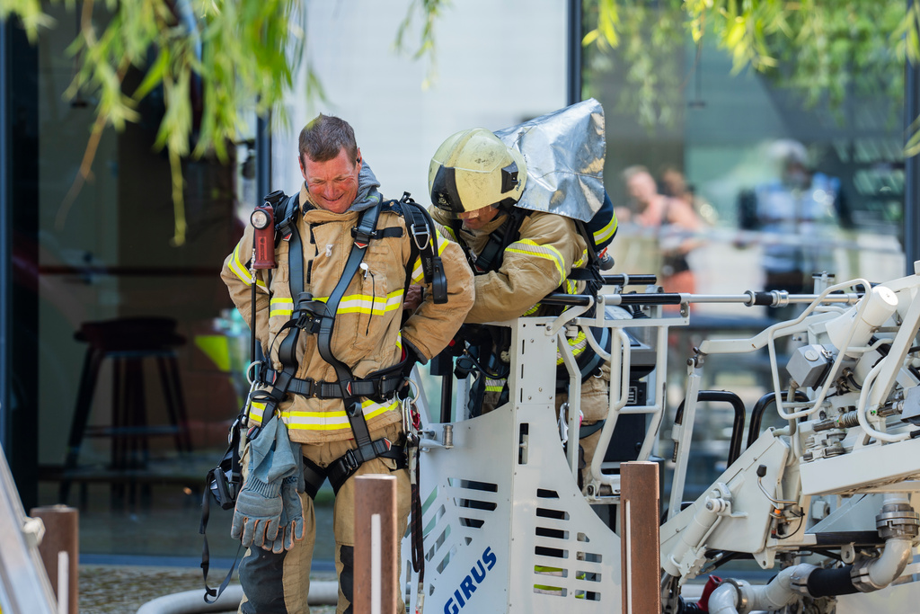 Fire in Danish department under control