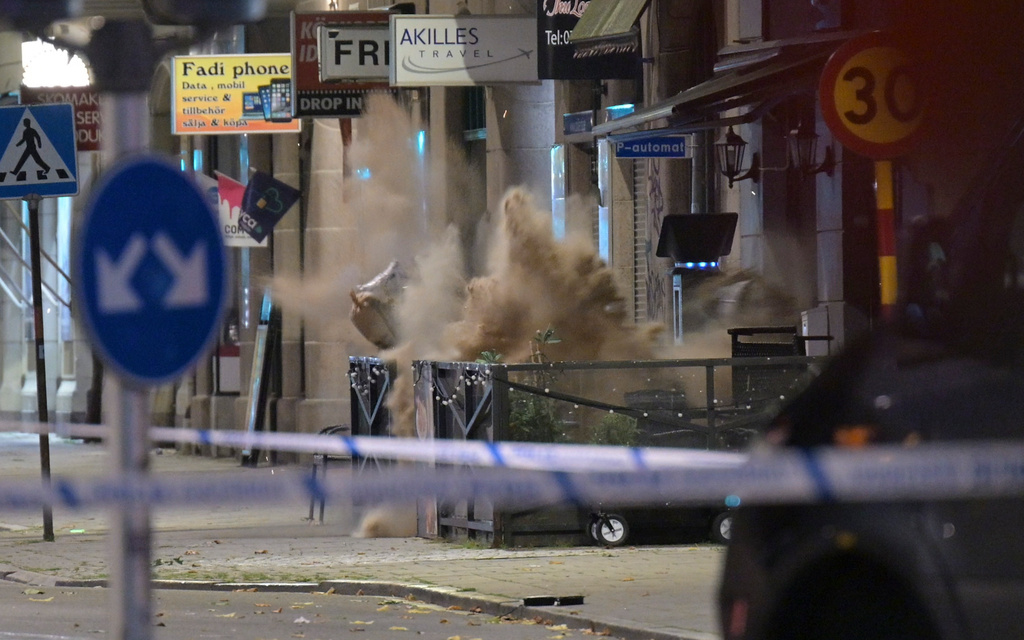 Multiple Hand Grenades in Malmö