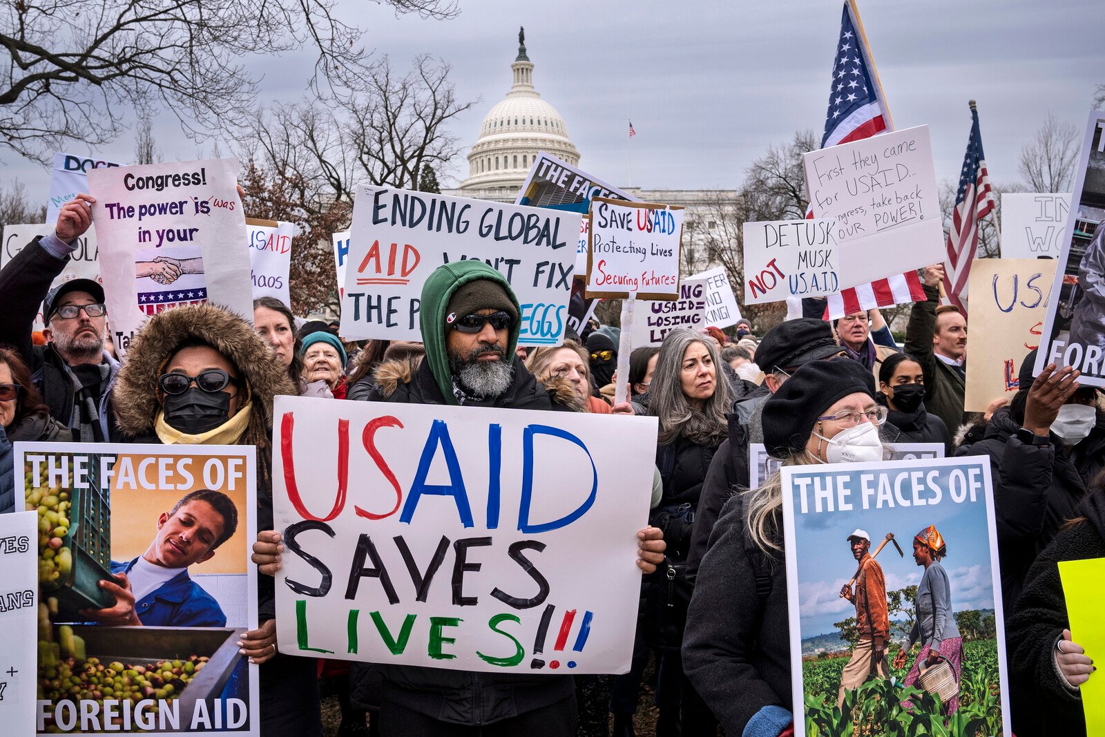 Brutal dismantling of USAID continues