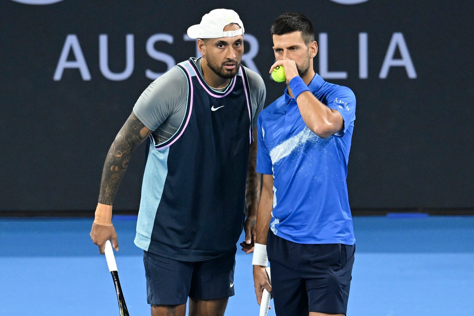 Kyrgios is back – played doubles with Djokovic