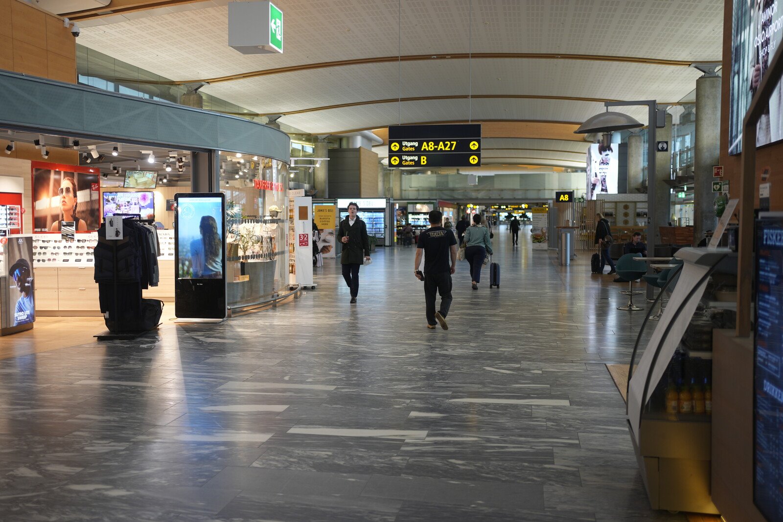 Airport closed after food triggered