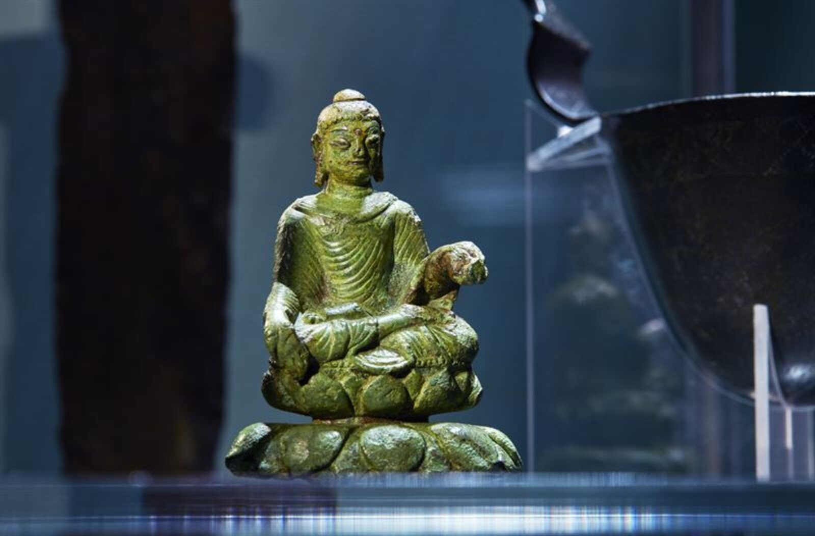 Viking Buddha on display at