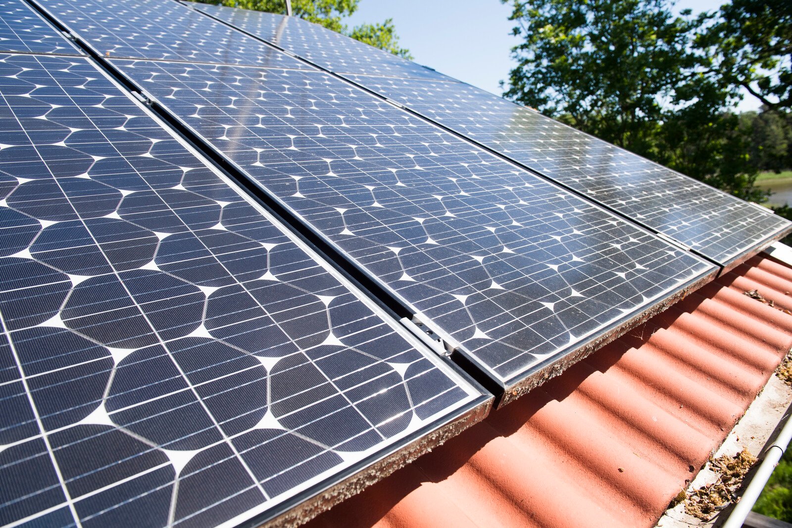 The contribution to solar cells is lowered