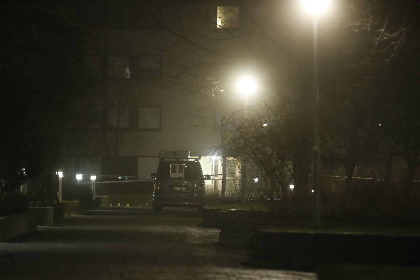 Shots Fired at Apartment Building North of Stockholm