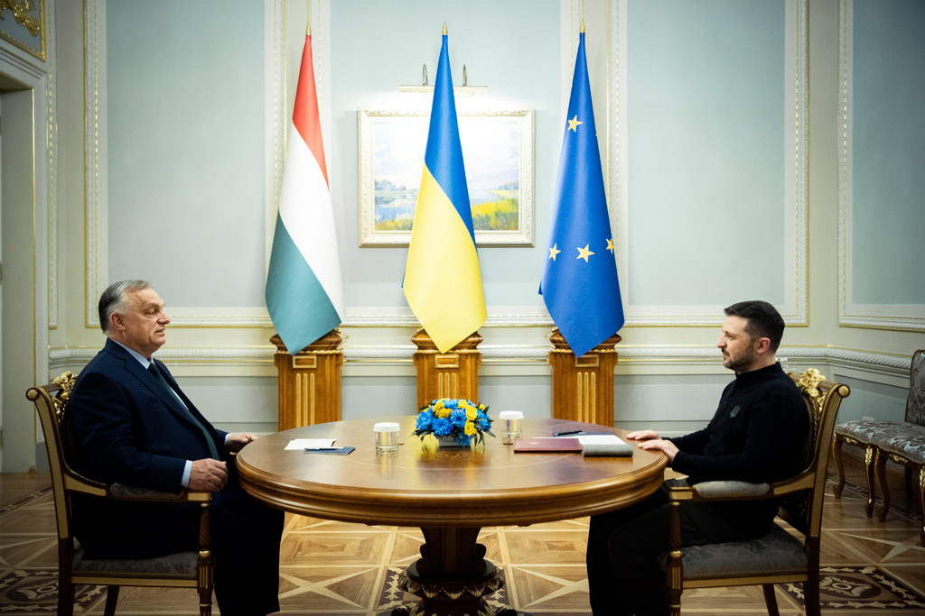 Zelensky to Orbán: We need a just peace