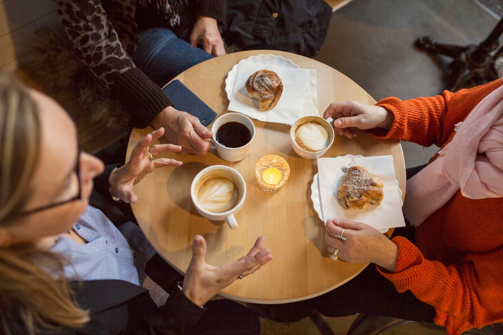 Language café in Sweden