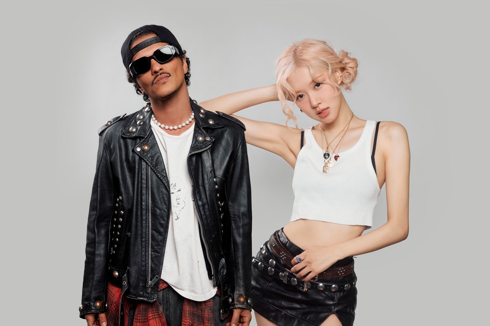 Bruno Mars and Rosé