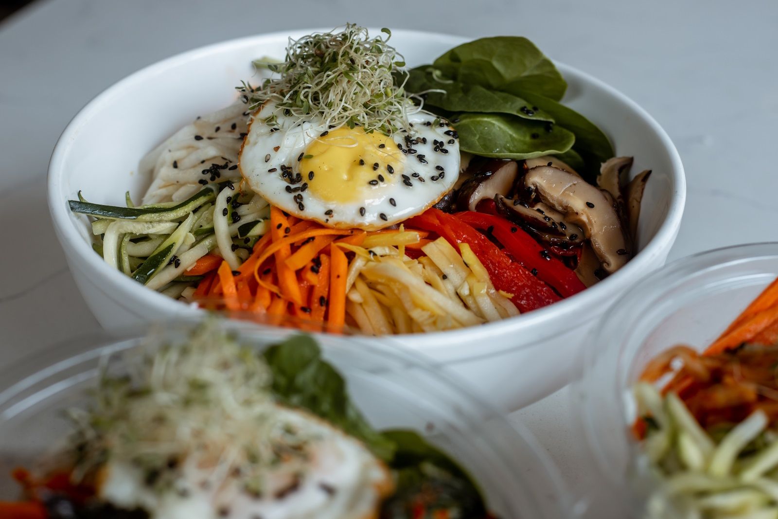 Bibimbap famous Korean dish