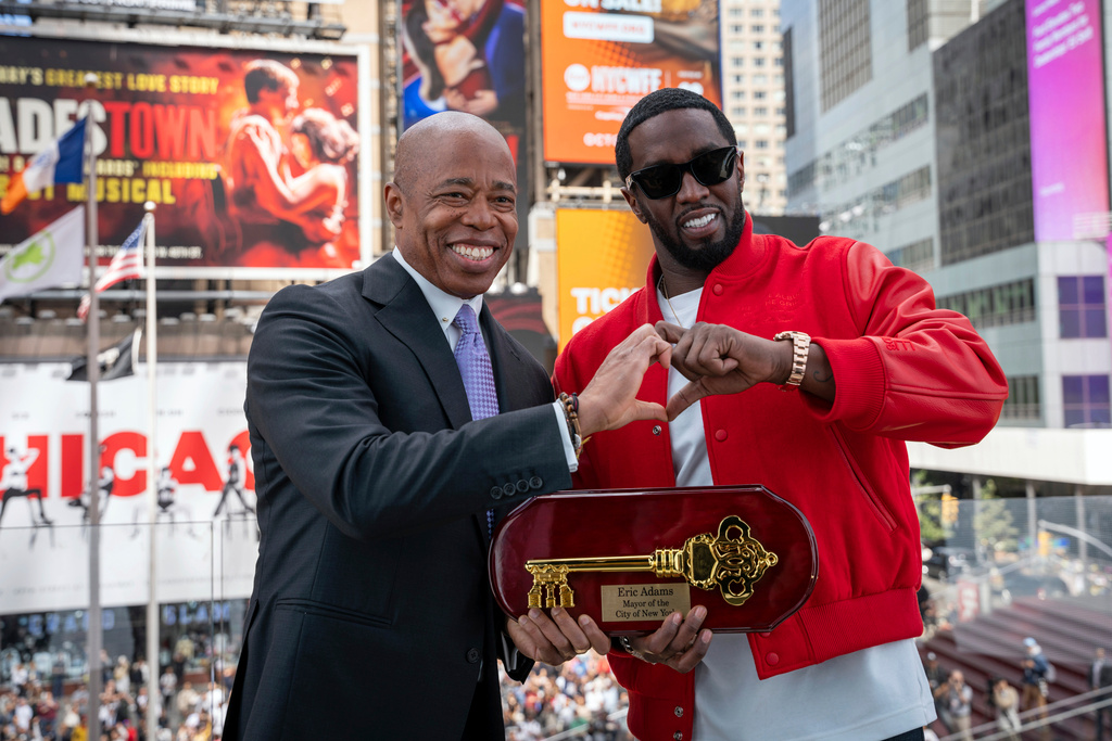 Diddy forced to return New York City key