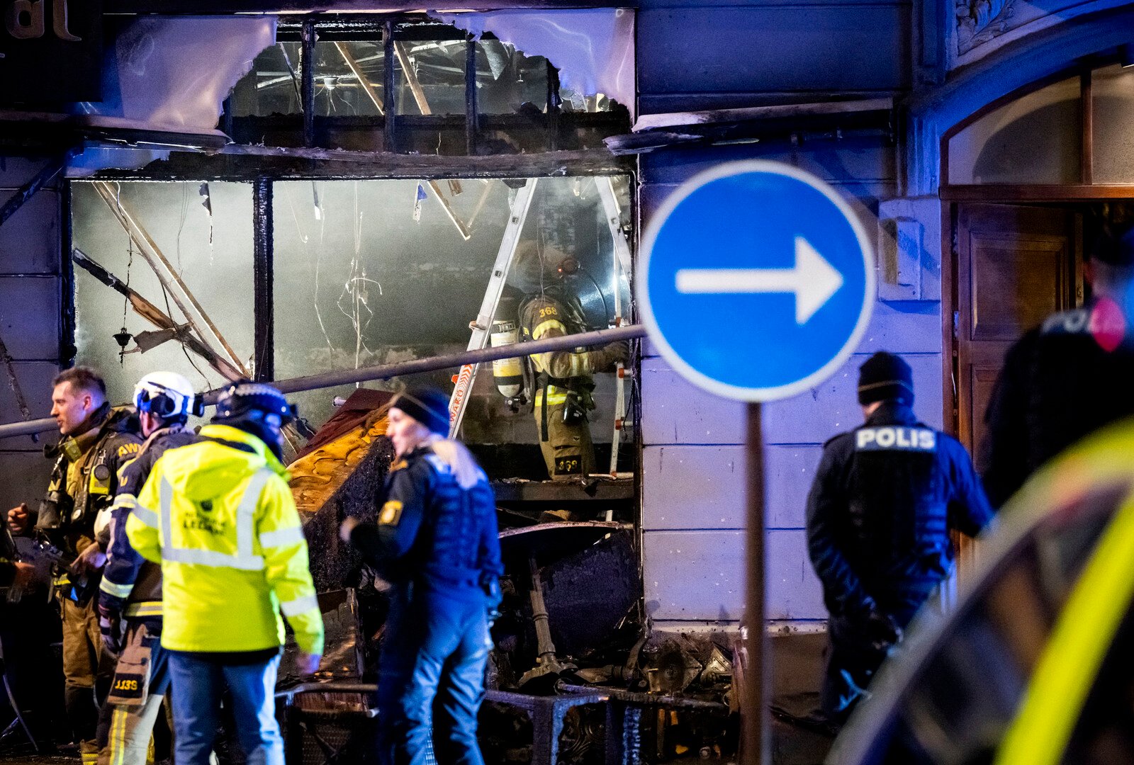 Arson attack on restaurant in Malmö – three arrested