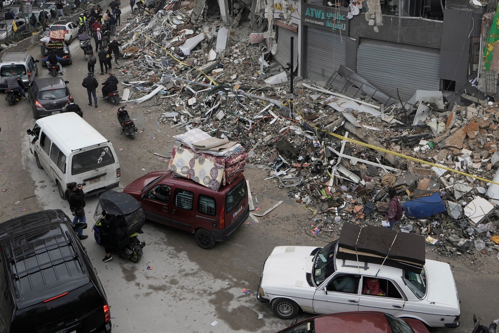 The Joy of Homecoming Shattered by Ruins and Death