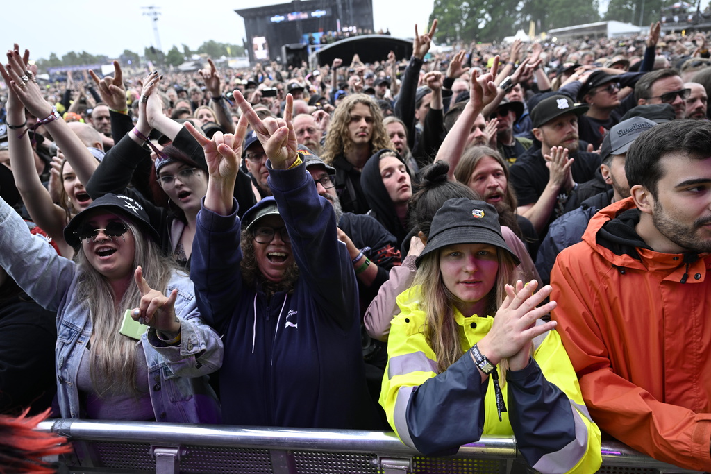 The population multiplies during Sweden Rock