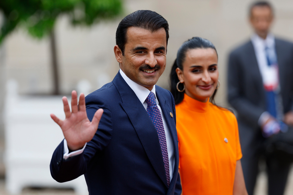 The Emir of Qatar visits Sweden