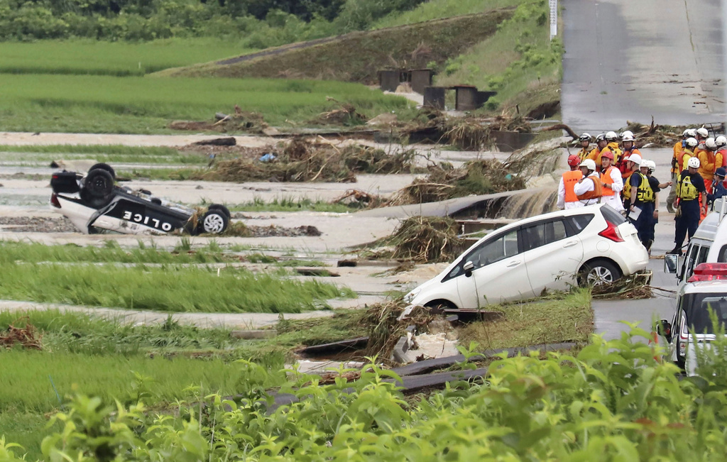 Multiple People Missing After Severe Flooding in Japan