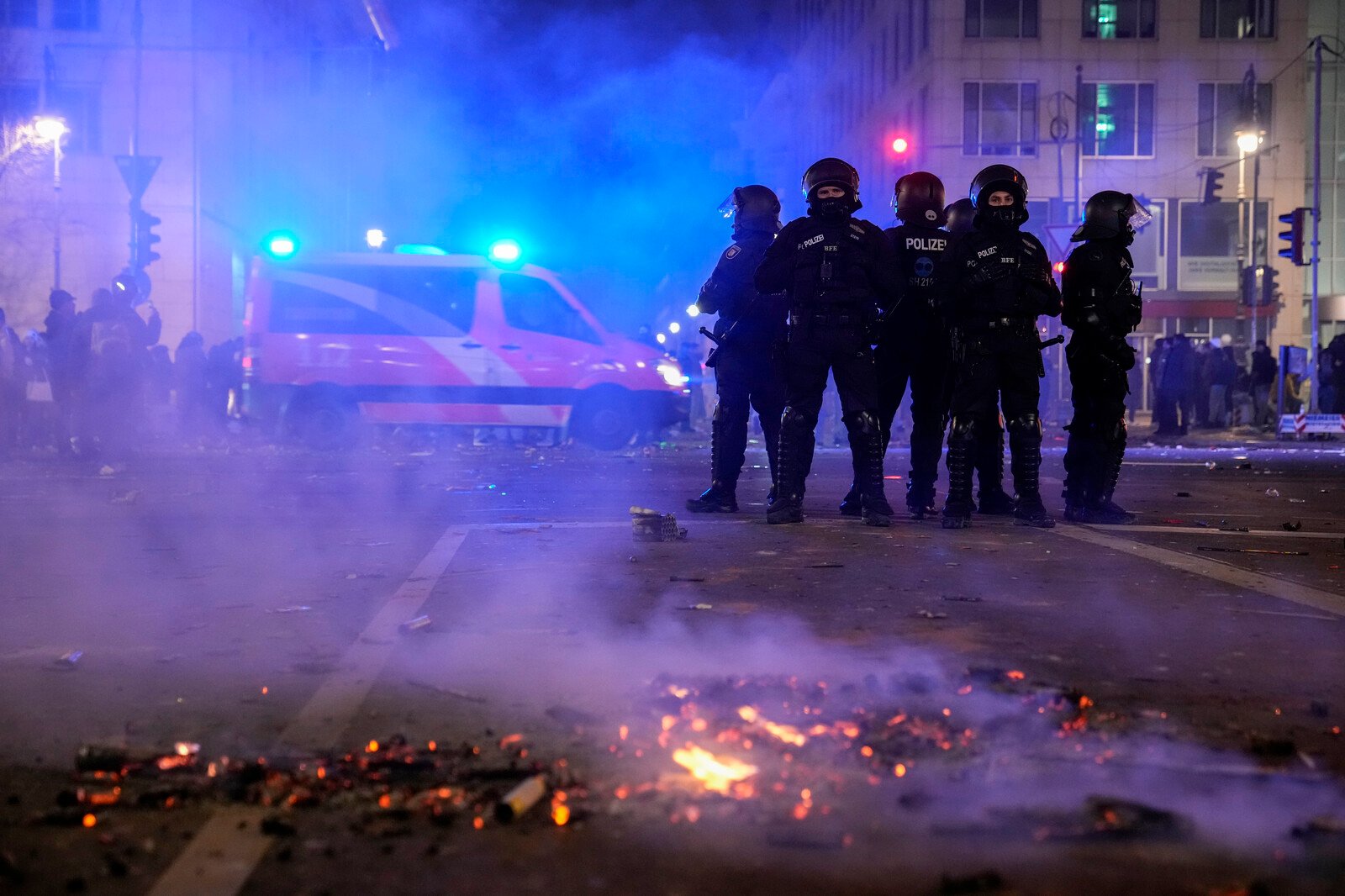 Violent New Year's celebrations in Germany condemned