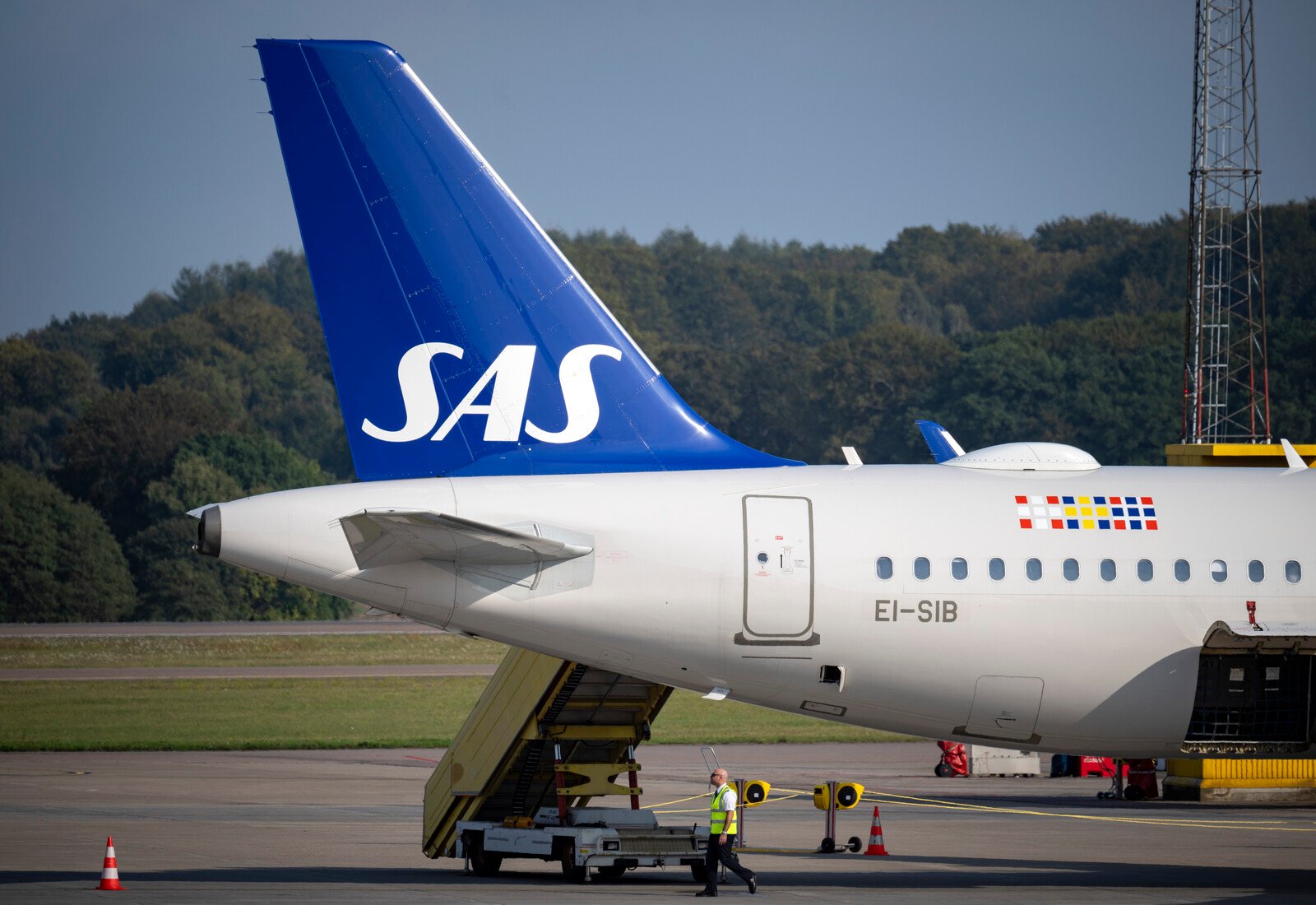 SAS cancels flights for two