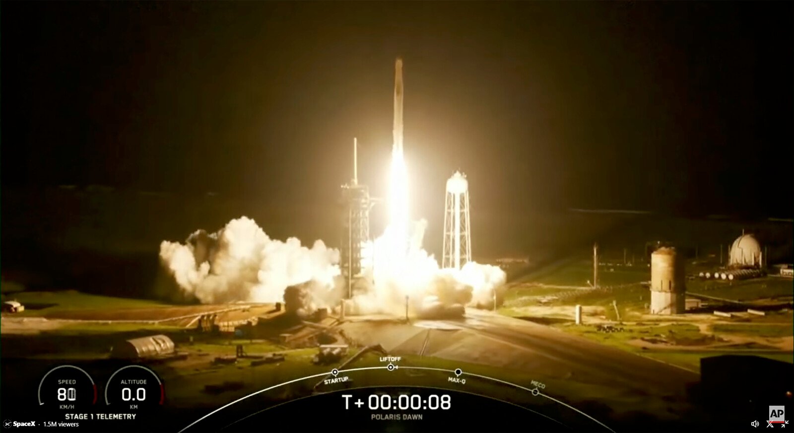 Rocket has lifted off for