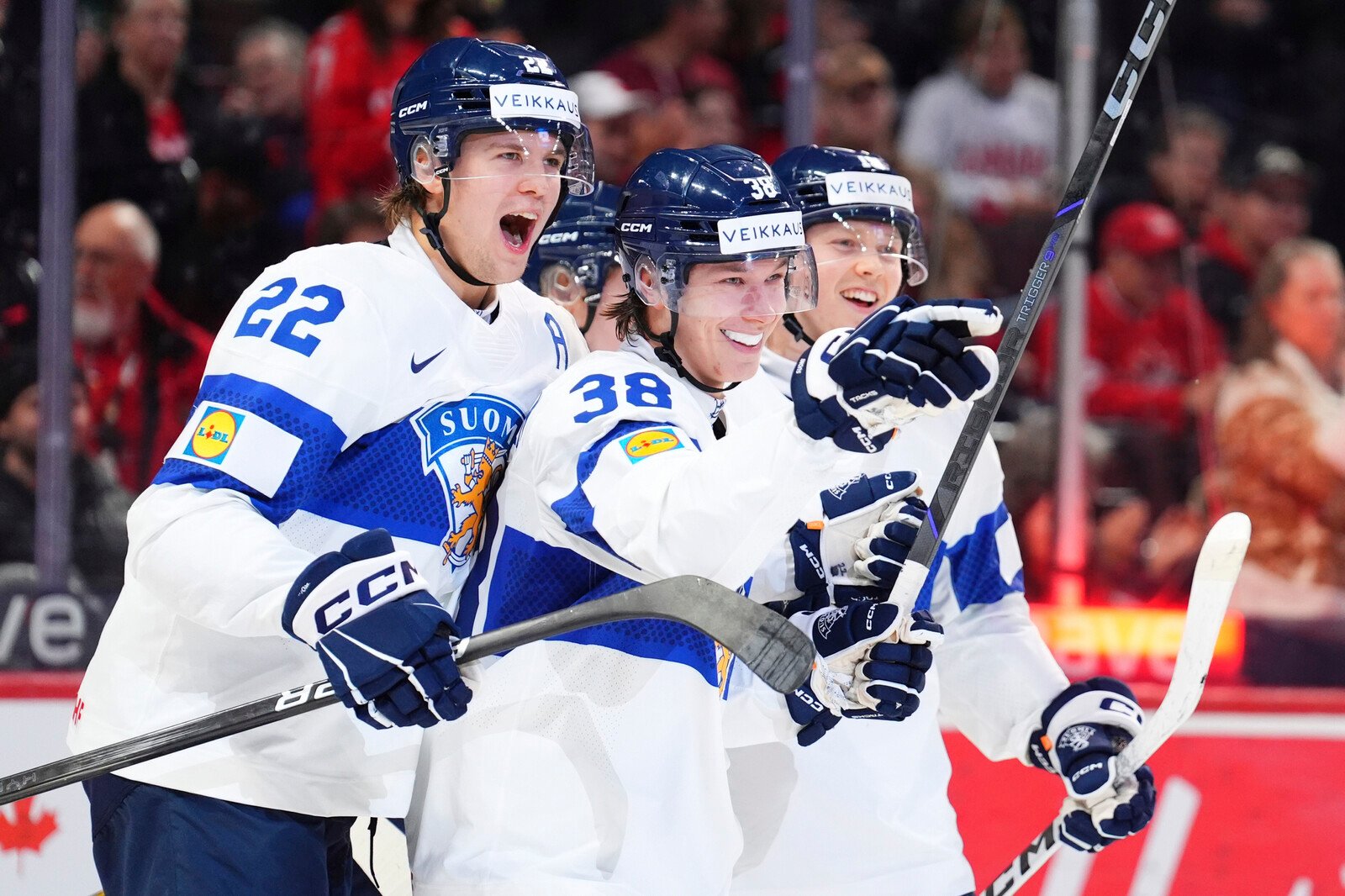 Finland defeated Latvia