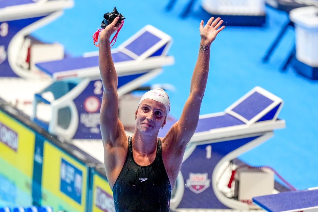 American fastest on 100m backstroke