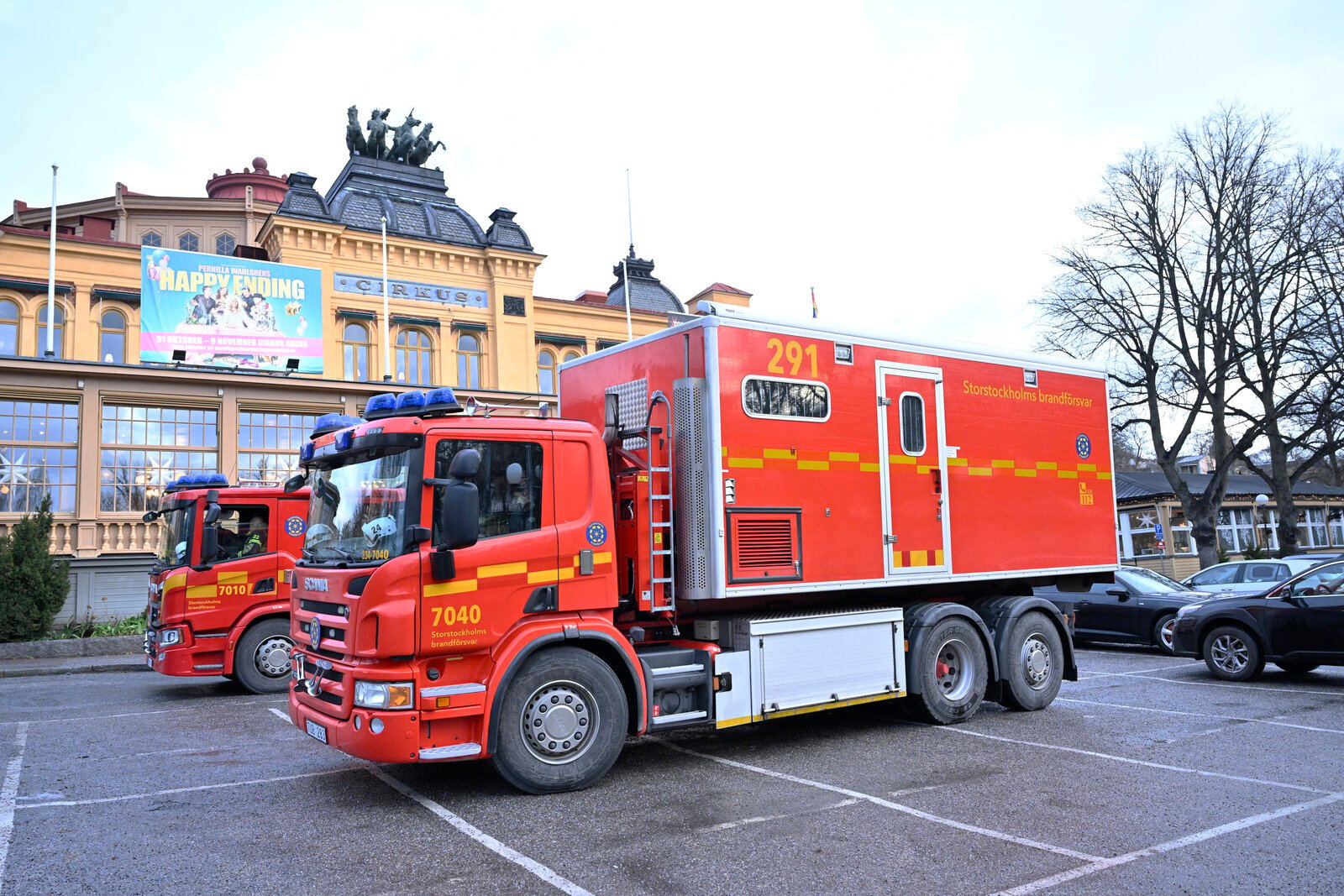 Skansen on the fire: "The worst that can happen"