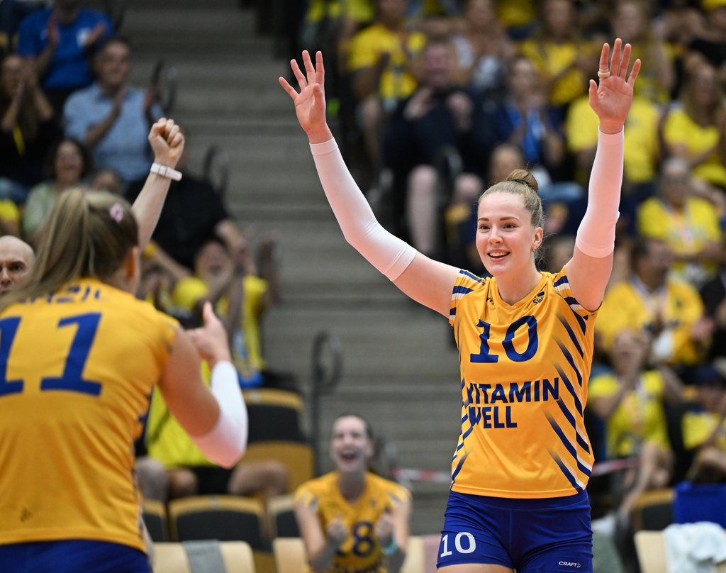 Sweden clear for historic volleyball