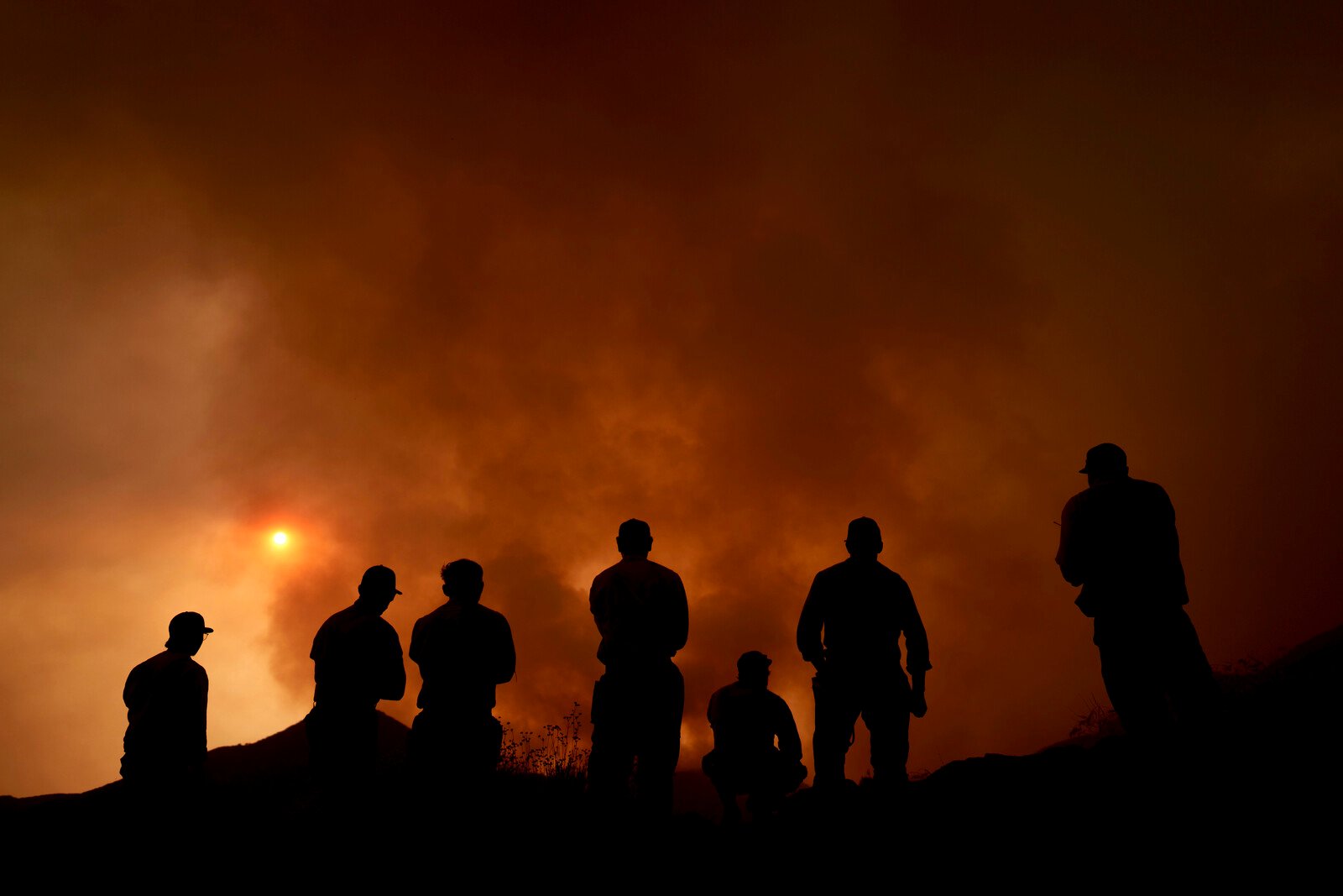 "Hellish Scenes" in California's Major