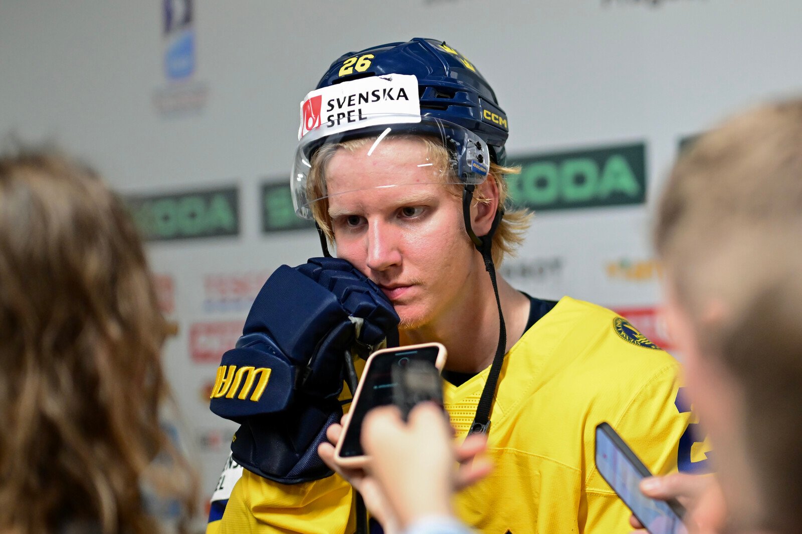 The Hockey Giant Dahlin Out - Has Back Pain