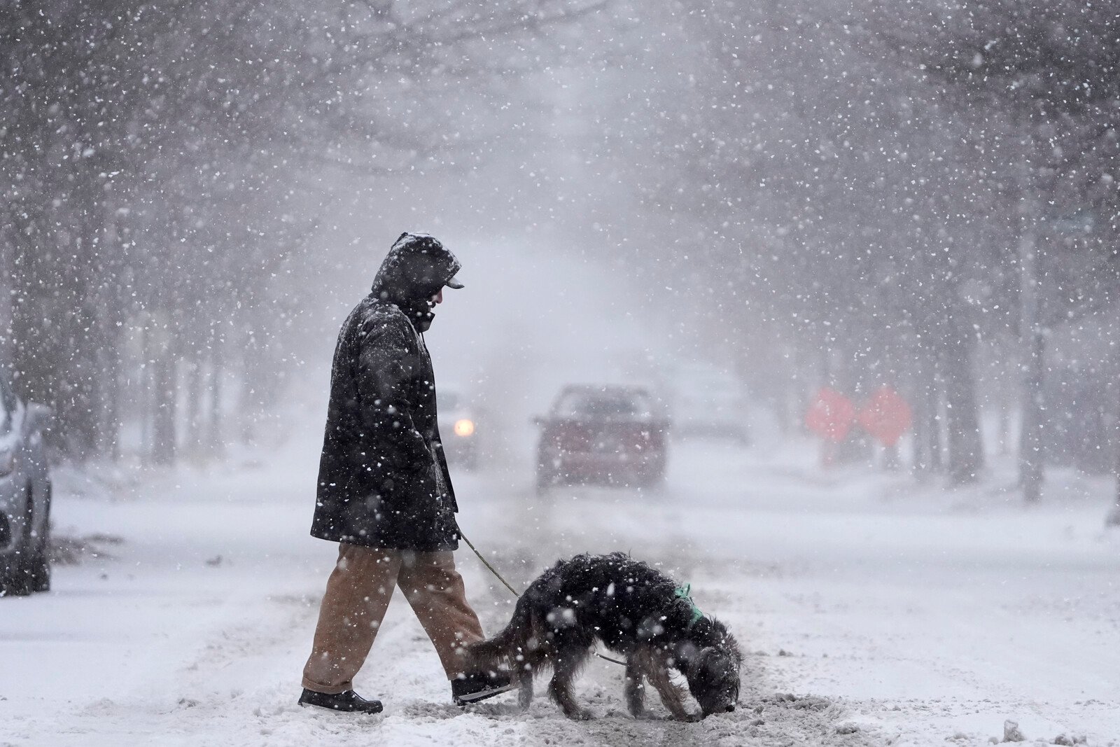 Snow paralyzes parts of the USA