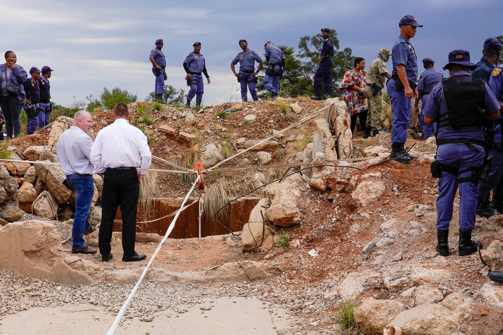 Dozens Rescued After Months in Illegal Mine