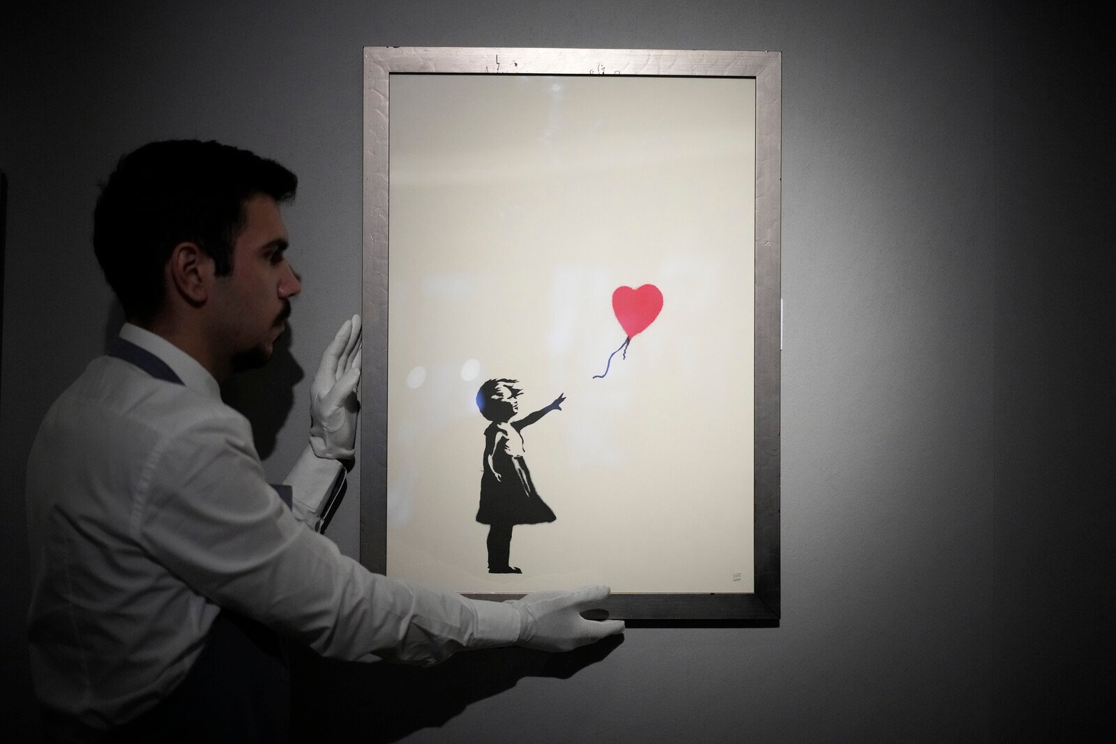 Two charged for Banksy theft