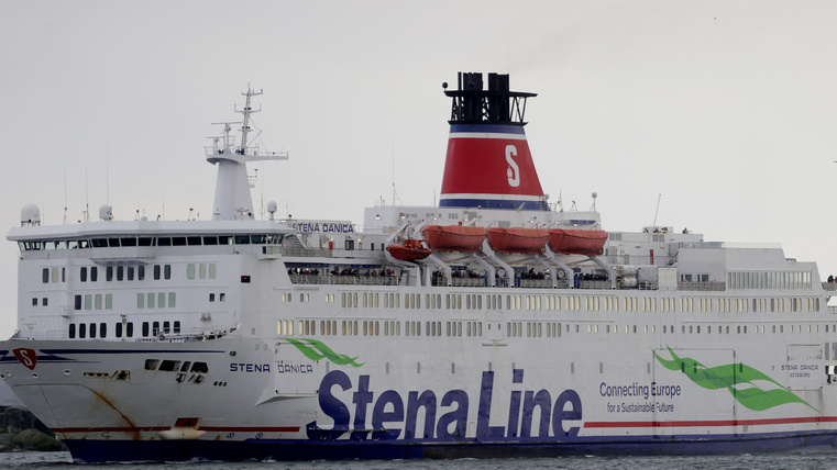 Powerless Ferry Drifted Freely at Sea