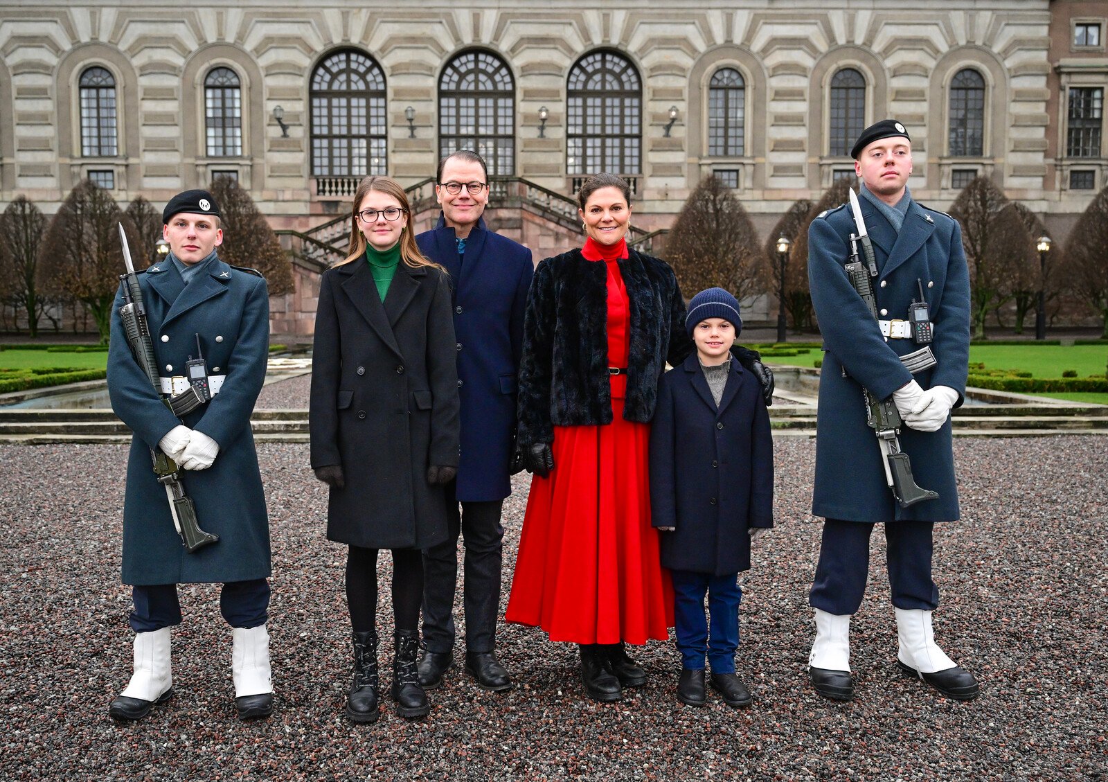 The Crown Princess Family Visited the High Guard