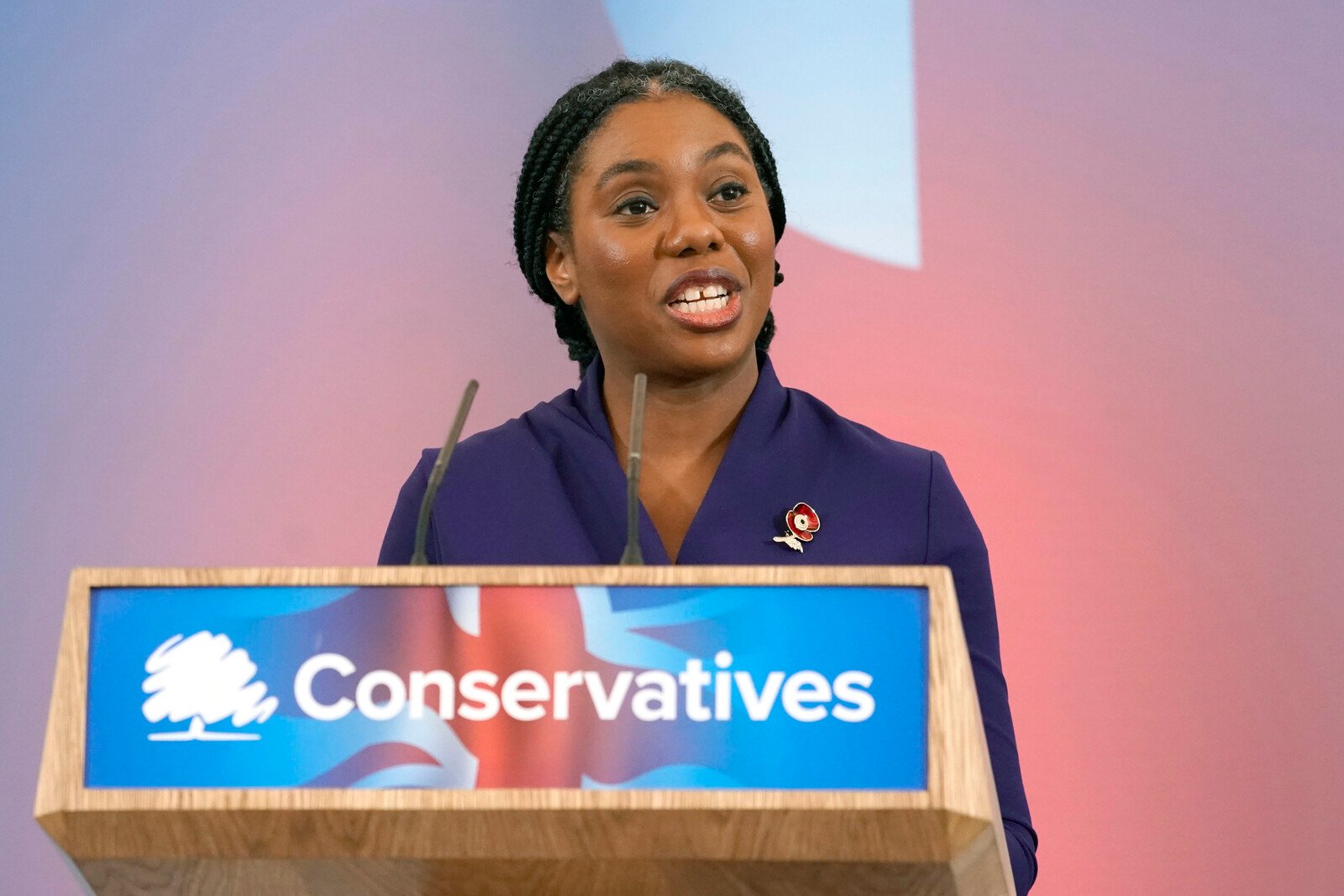 She's supposed to get the Tories out of the crisis - but it's unclear how