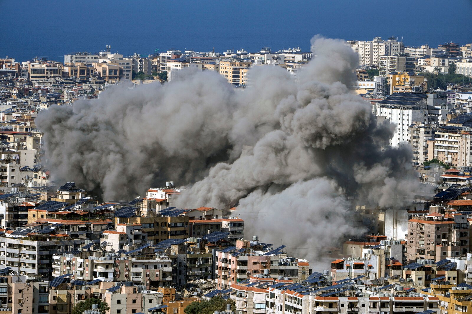 Attack on southern Beirut shortly after warning