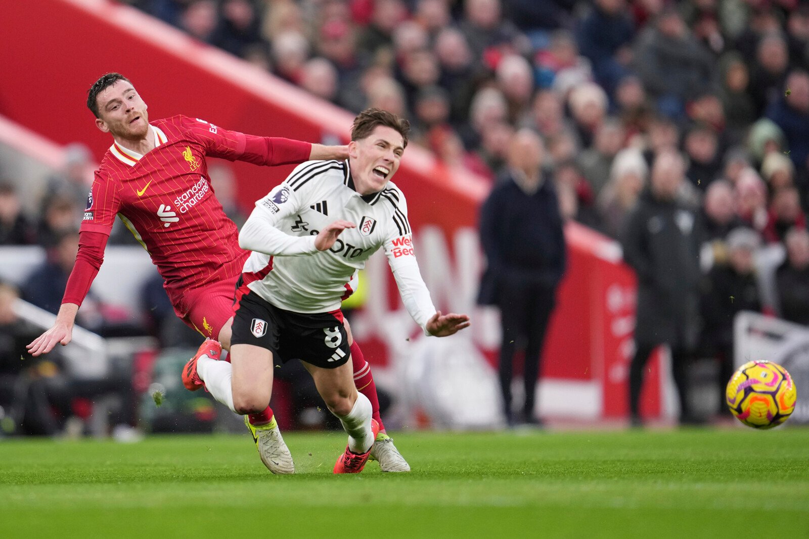 Robertson's misfortune as Liverpool dropped points