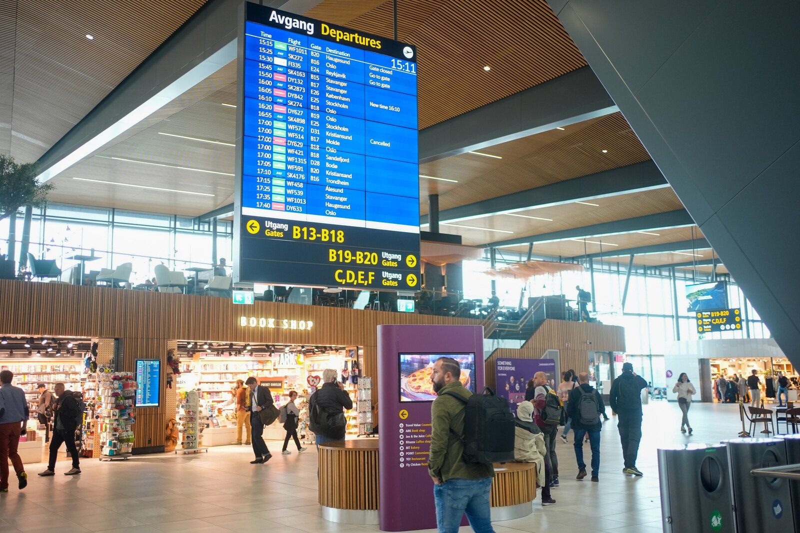 Oslo Airport Evacuated After Fire