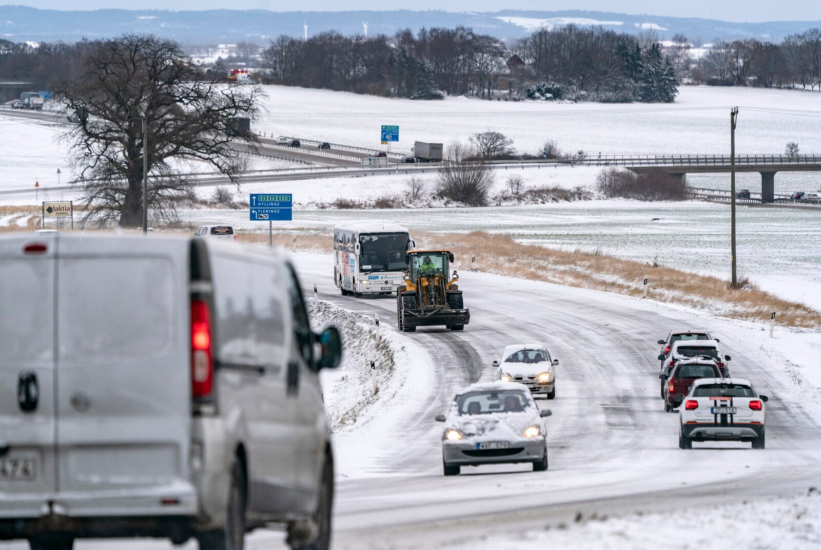 The Swedish Meteorological and Hydrological Institute warns in almost the entire country