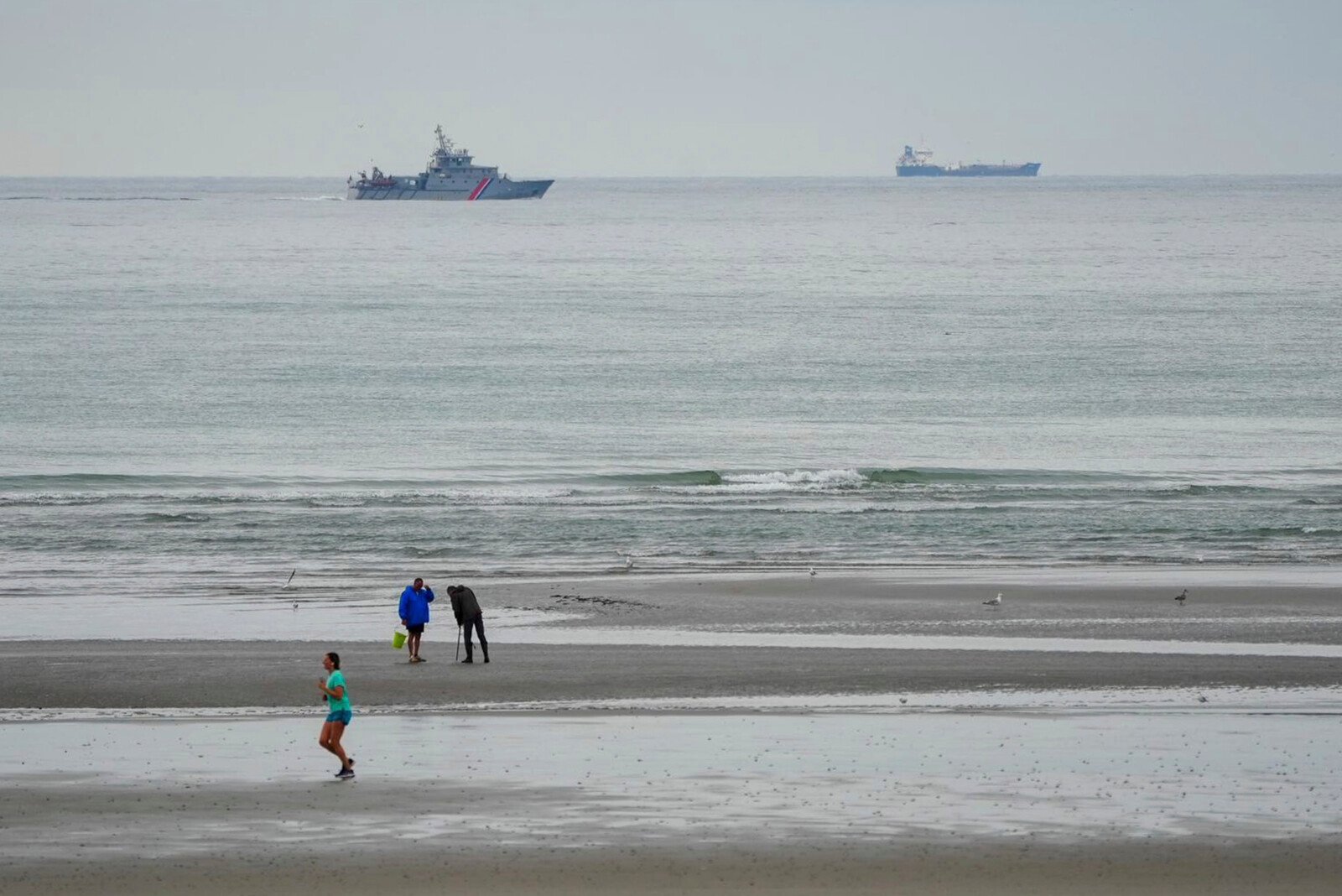 Migrants rescued in the English Channel