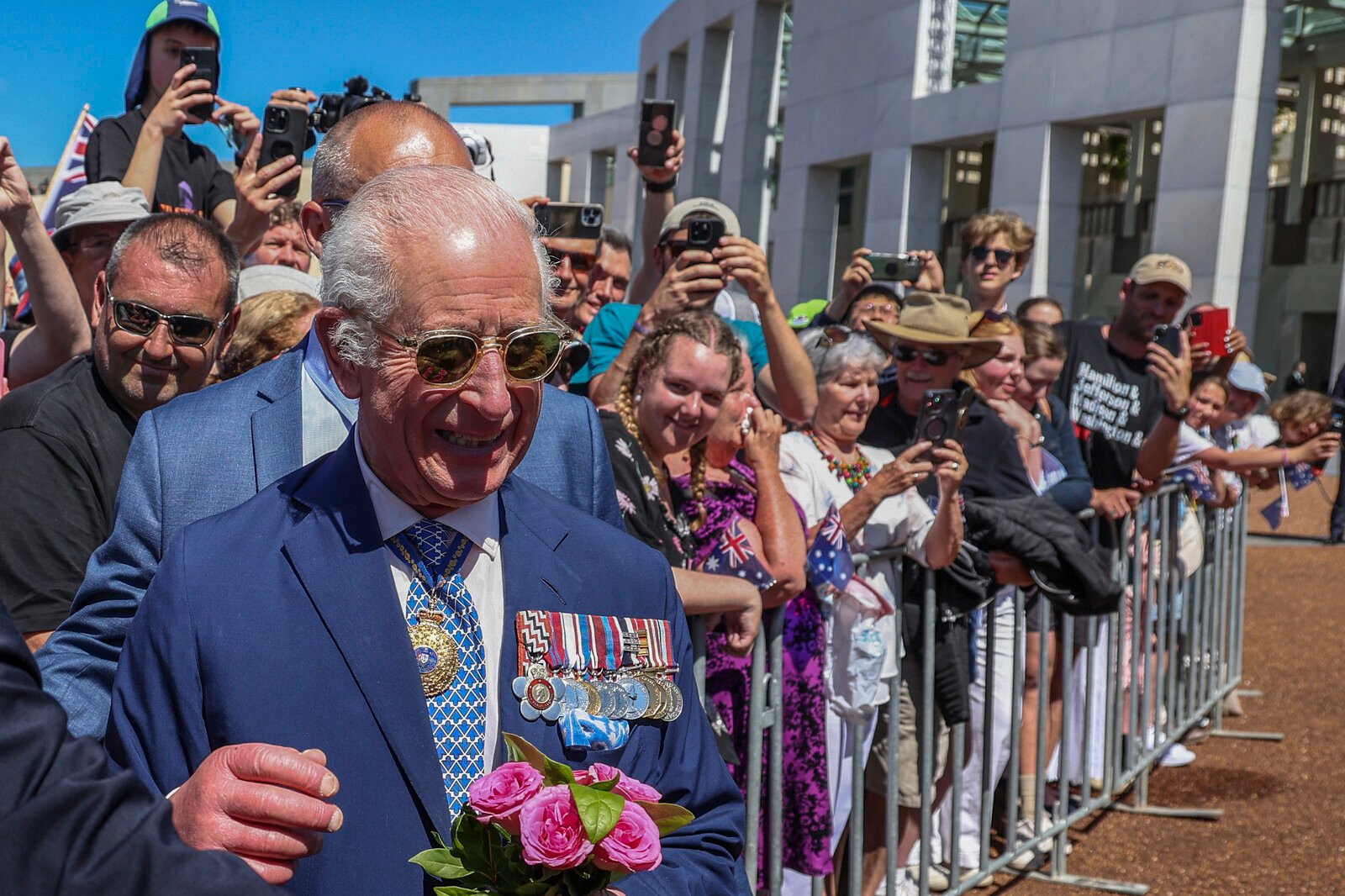 King Charles Heckled in Australia