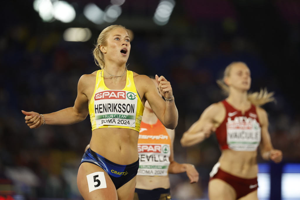 Ready for the final – equalled the Swedish record