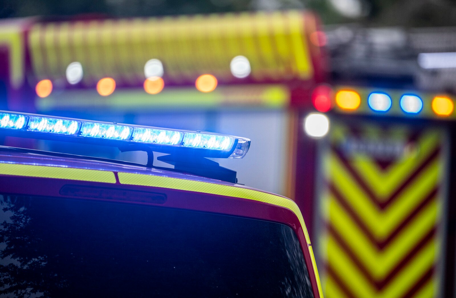 Powerful Hangar Fire at Airfield