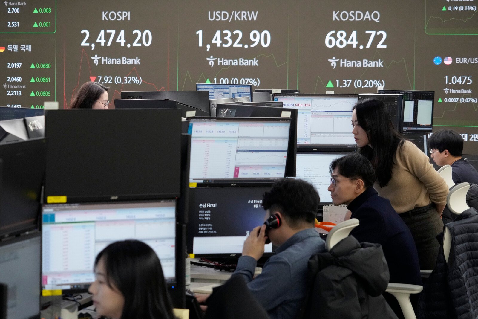 Disappointment pulls down Asian stock exchanges