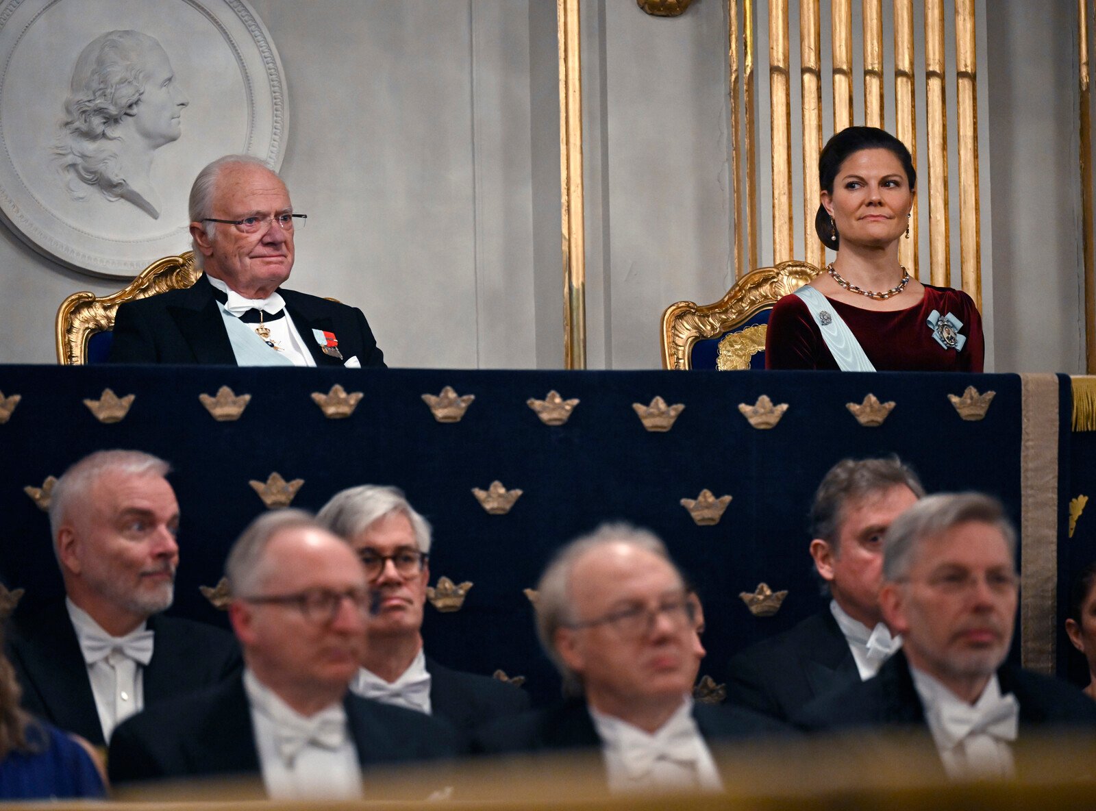 Queen Silvia Ill - Missed the Academy's Ceremonial Gathering