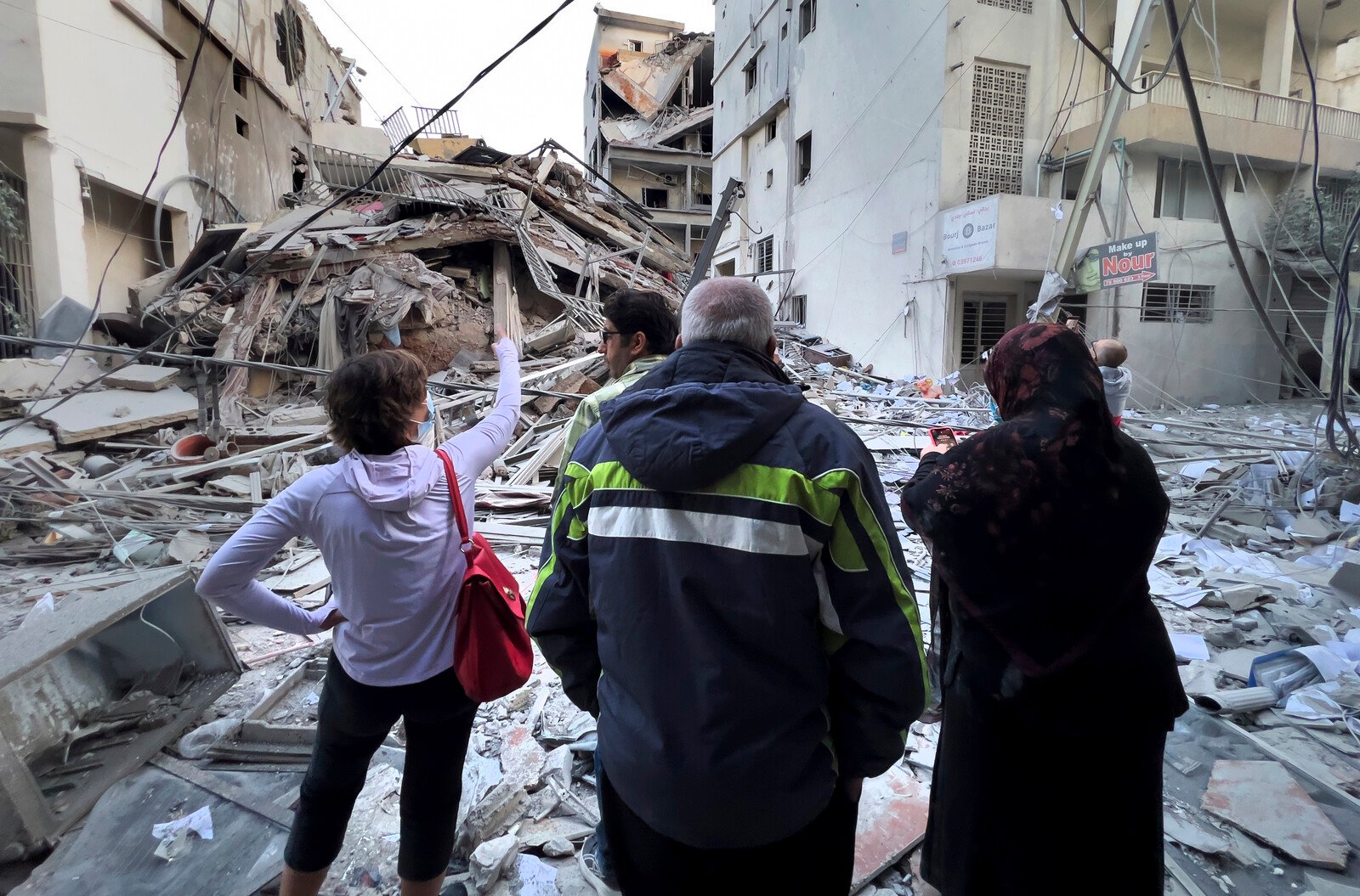 Ongoing Israeli attacks on southern Beirut