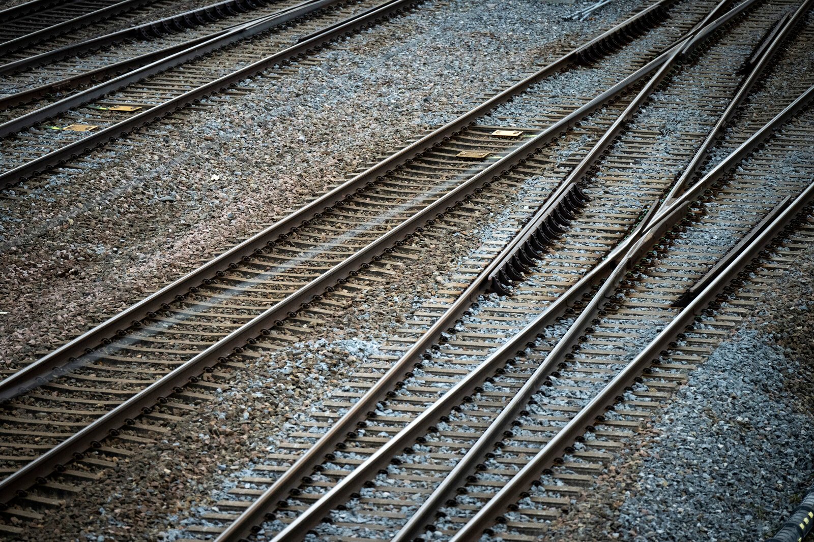 Car stuck on the track – collided with train