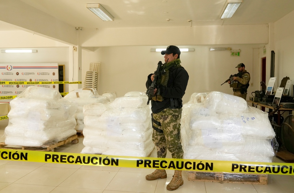 Four tons of cocaine found among sugar in Paraguay