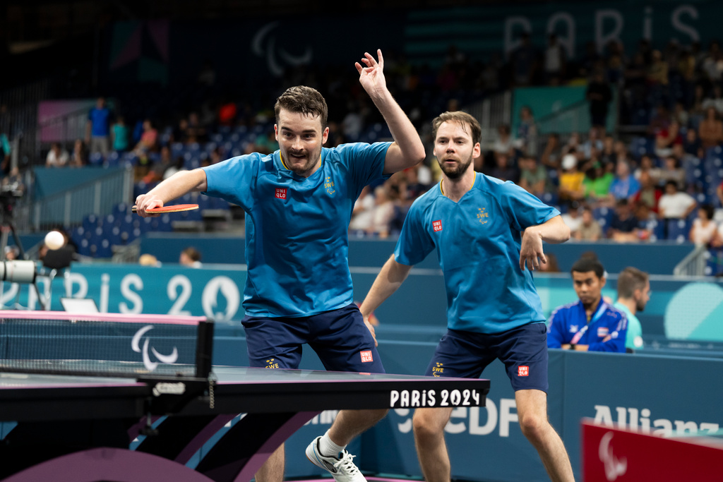 Swedish Table Tennis Players Eliminated